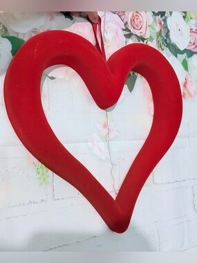 Velvet Heart Valentine Love Decor